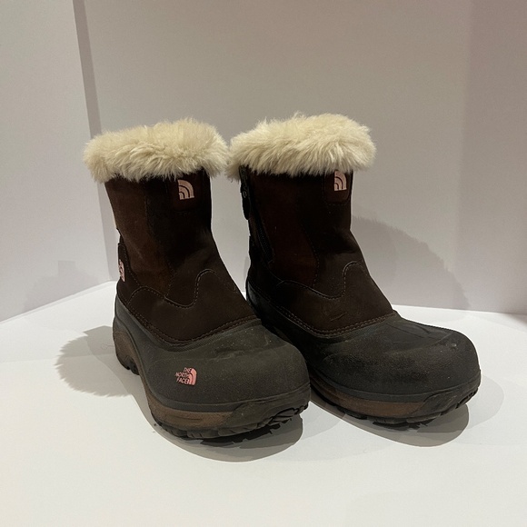 THE NORTH FACE Heat Seeker Winter Boots with Faux Fur Trim - Picture 2 of 10